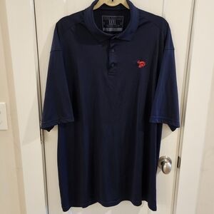 Savage Tactical SAVTAC  Performance Polo Shirt - Navy & Red - Size 3XL